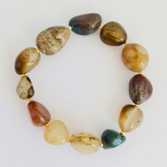 Gemstones, Agates & Crystal Beaded Bracelets - Picture 6 of 7